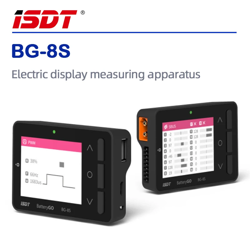 

（Fast Delivery）ISDT BattGo BG-8S Model Airplane 1-8S Battery Smart Electric Display and Measuring Appliance