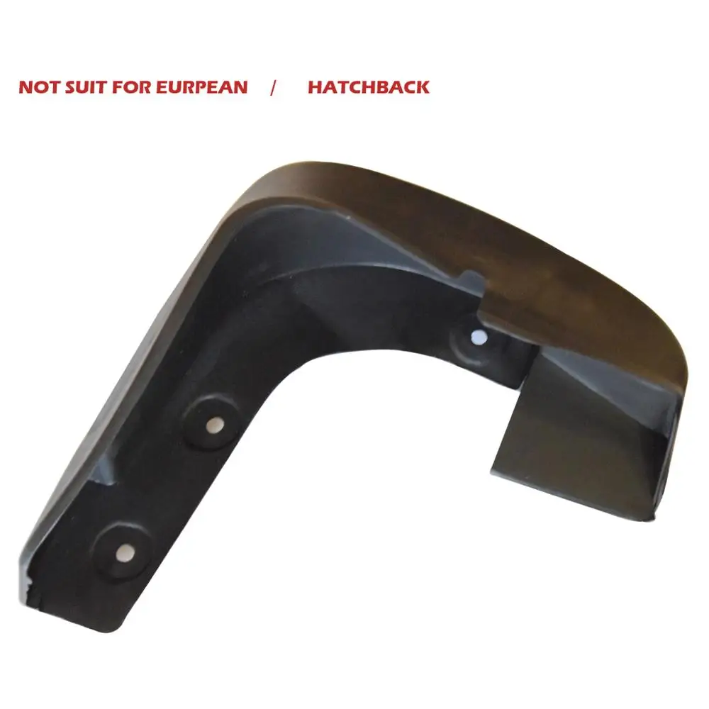 Set Molded Mud Flaps Mudflaps Splash Guards Front Rear Mud Flap Mudguards Fender for honda civic 2007-2011  YC101069