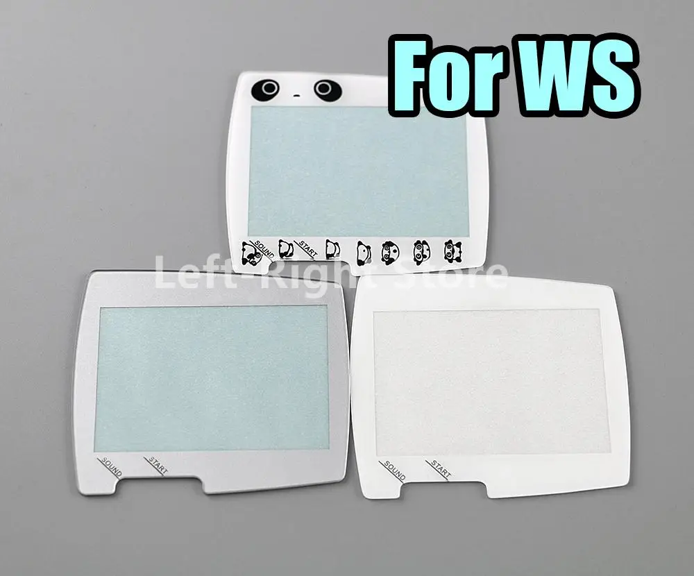 2pcs Plastic White Replacement For BANDAI Wonder Swan Color for WS Plastic Screen Lens Protector