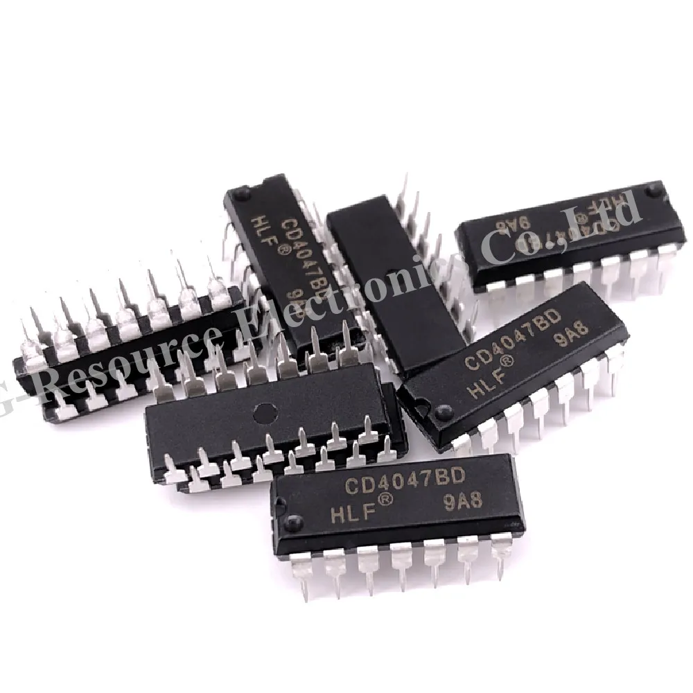 هزاز أحادي/غير قابل للصدأ CD4047BD DIP-14 CD4047 DIP14 4024BD DIP CMOS ، 10 قطعة