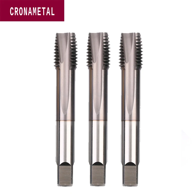 CRONAMETAL HSS machine kranen Spiraal Punt Tap TICN coating draad tap torneira M2 M2.2 M2.3 M2.5 M2.6 M3 M3.5 M4 m4.5 M5 M5.5 M6