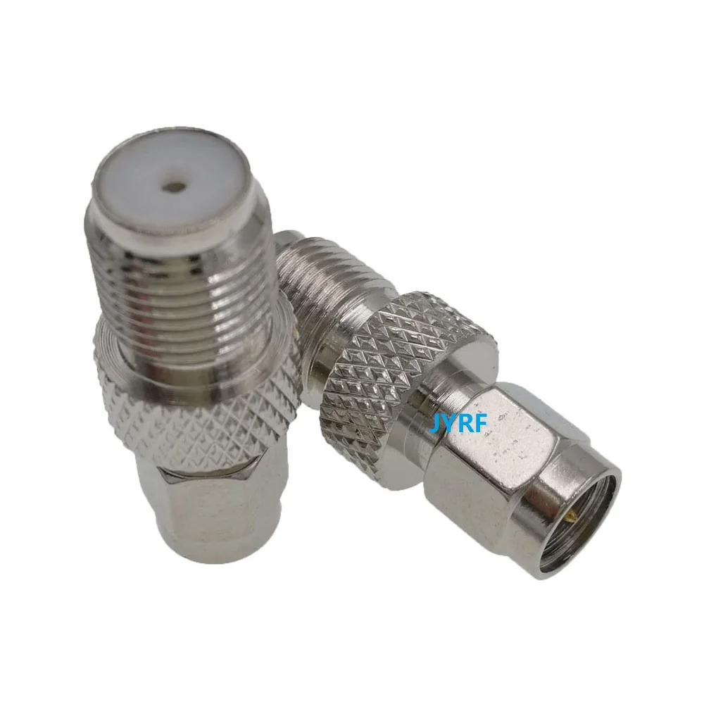 SMA Stecker auf F Typ Jack Weibliche Gerade RF Koaxial Stecker Adapter 1 stücke