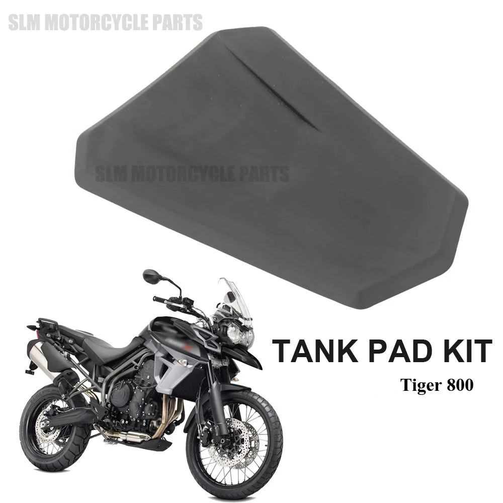 For Tiger 800 For Tiger 900 GT Rally Pro Motorcycle Non-slip Side Fuel Tank Stickers Waterproof Pad Rubber Sticker Tank Pad Kit