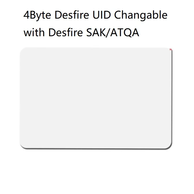 4Byte UID Changeable Card with Desfire SAK/ATQA