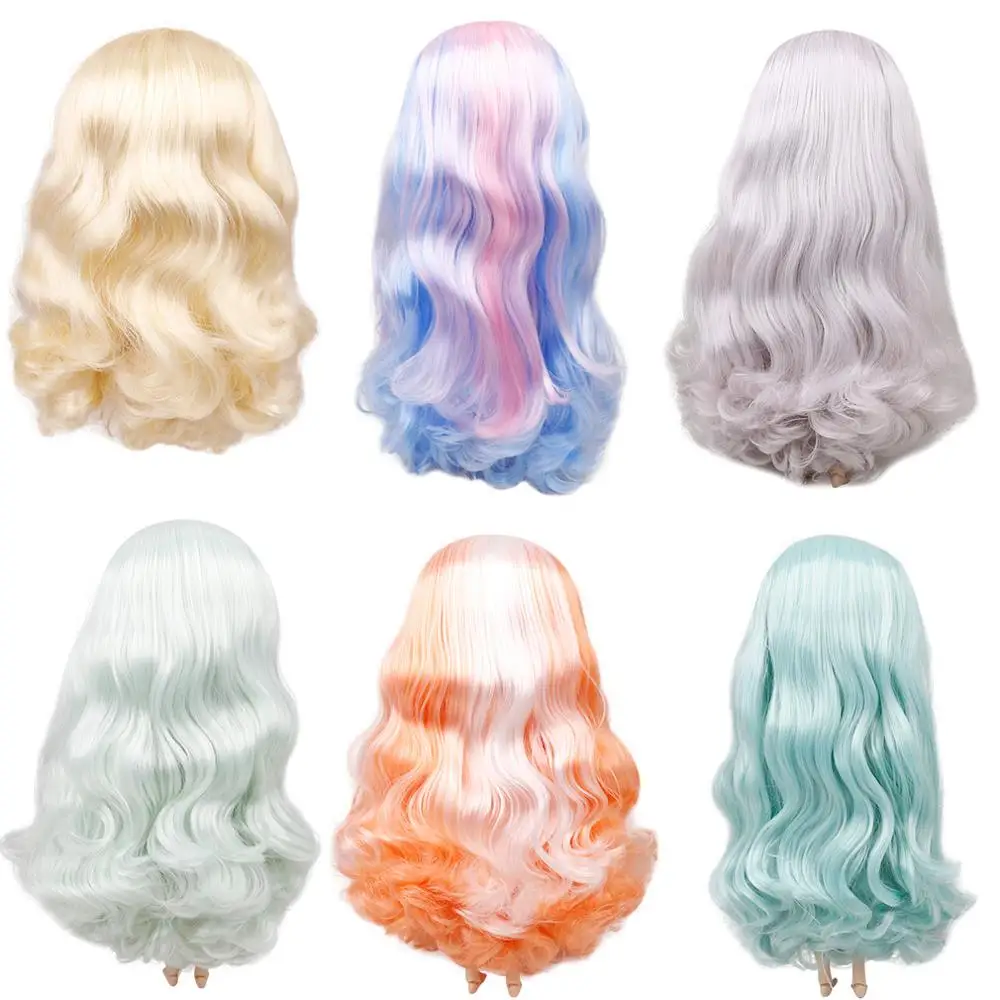 DBS RBL Scalp Wigs including the endoconch series Accessories for 30cm 1/6 BJD blyth icy doll girl gift WHITE SKIN