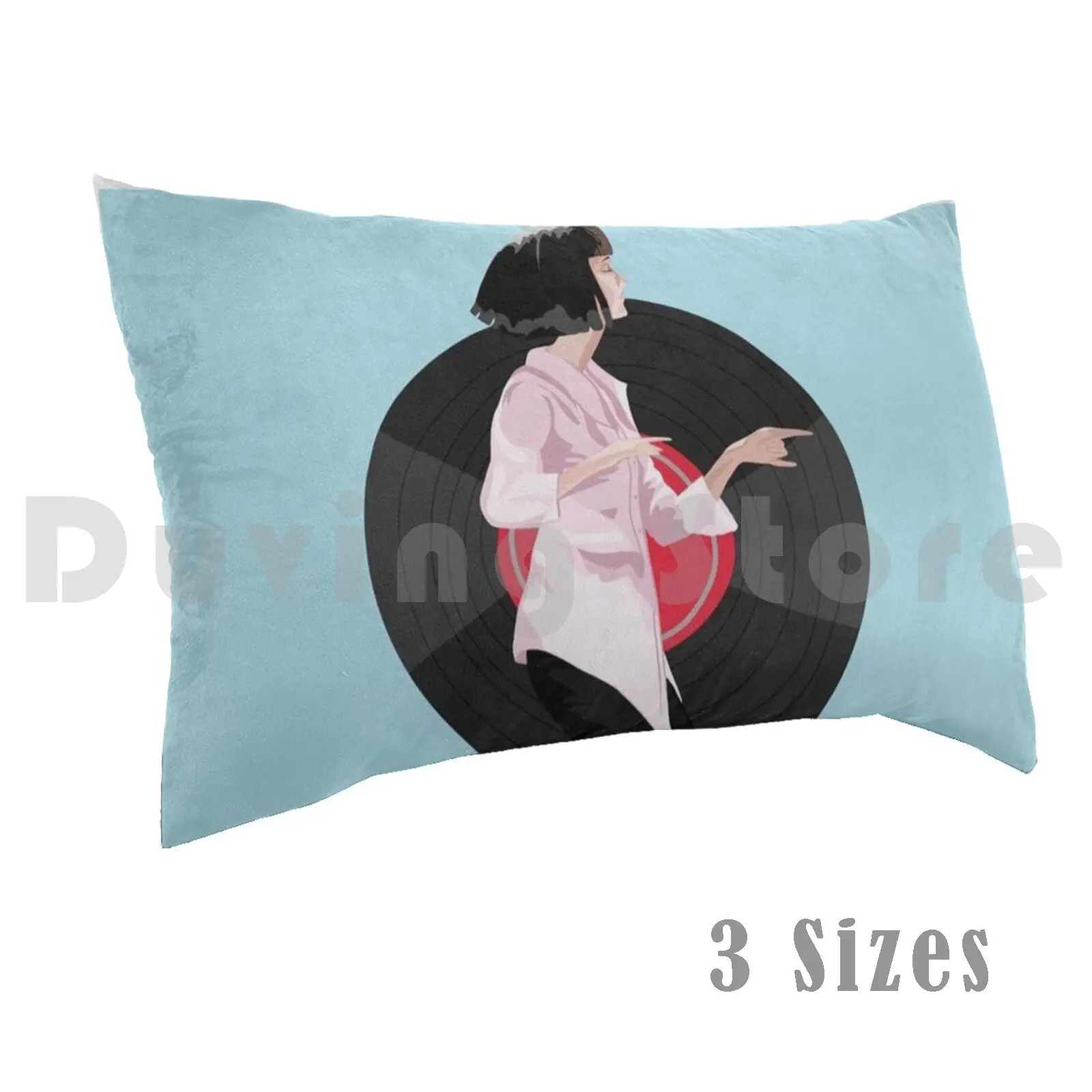 Mia Wallace Pulp Fiction Pillow Case 20*30 Inch Mia Wallace Pulp Fiction Quentin Tarantino Tarantino Uma Thurman