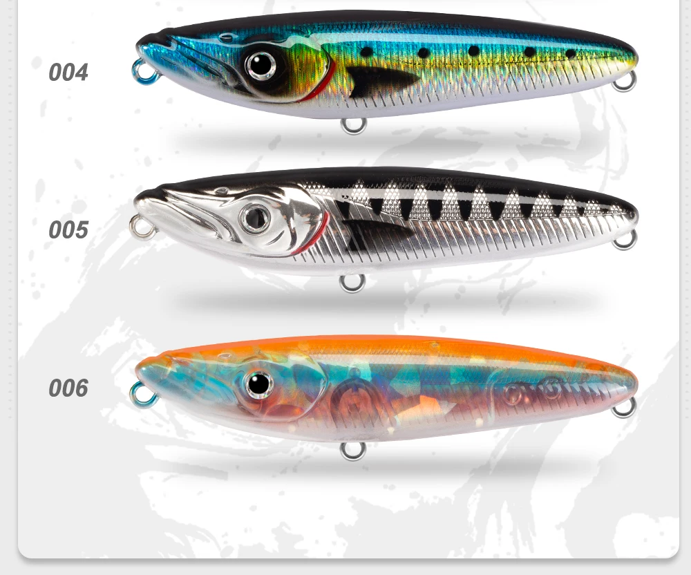 D1 Angeloberflächenköder 70 mm 6,5 g/140 mm 30 g künstlicher harter WTD Stickbait Walk The Dog für Bass Hechtköder 2022 Pecsa Tackle – Detail 11