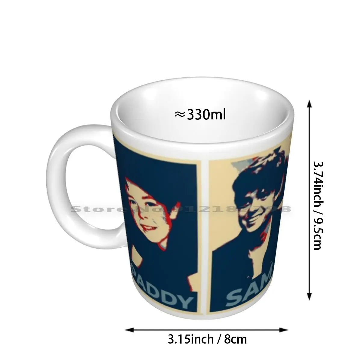 Vote #1-The Holland Brothers Ceramic Mugs Coffee Cups Milk Tea Mug The Brothers Trust Tom Holland Sam Holland Harry Holland