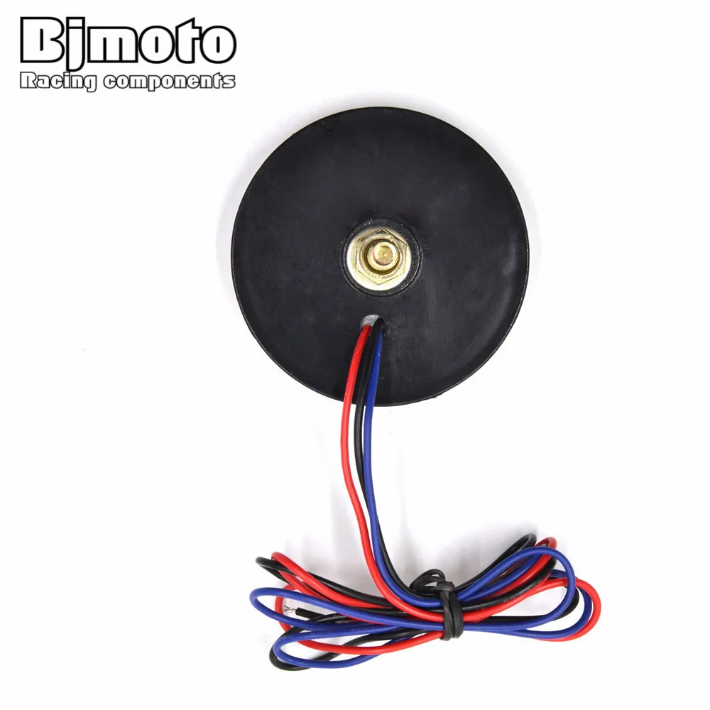 BJMOTO Car Motorcycle 24SMD LED Tail Brake Turn Signal Light Lamp Round Reflector Motobike LED Lights Red White Yellow Light 12V