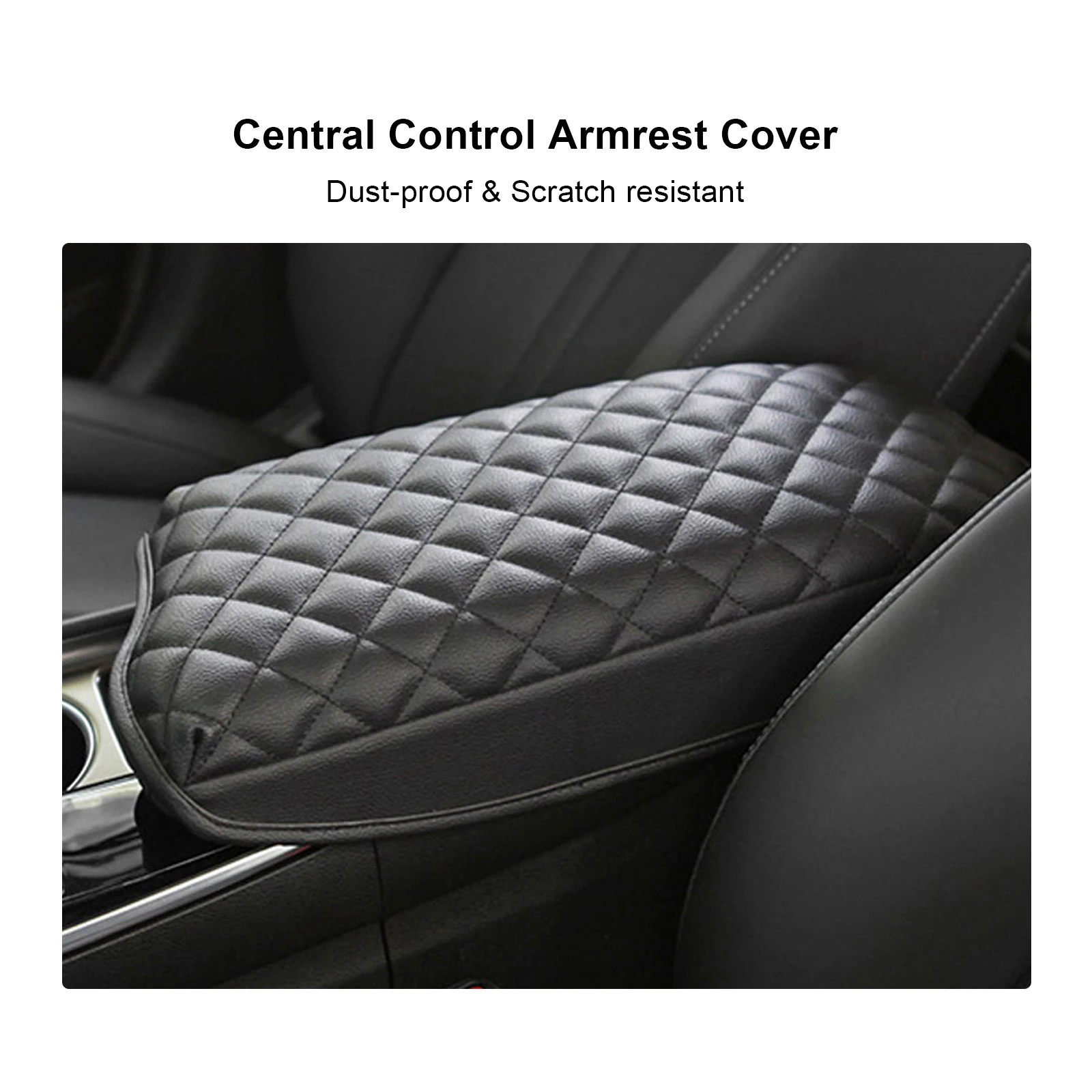 RUIYA Car Central Control Armrest Pad for Sonata DN8 2020 2021 2022 Armrest Container Auto Interior Sonata DN8 Accessories 2022