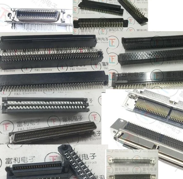 1PCS SCSI connector  16322967-1  30001-160T-01F I-PEX   3-557102-7   174681-7   523681001   5749111-8    pcn10-128p-2.54ds(71)