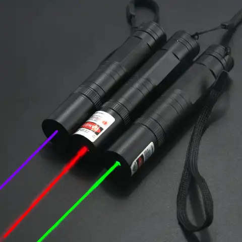 (Do not provide batteries)Cat Keychain Fun Green Light Portable Laser pointer LED Training Torch Pet Cat Tickle Toy Flashlight