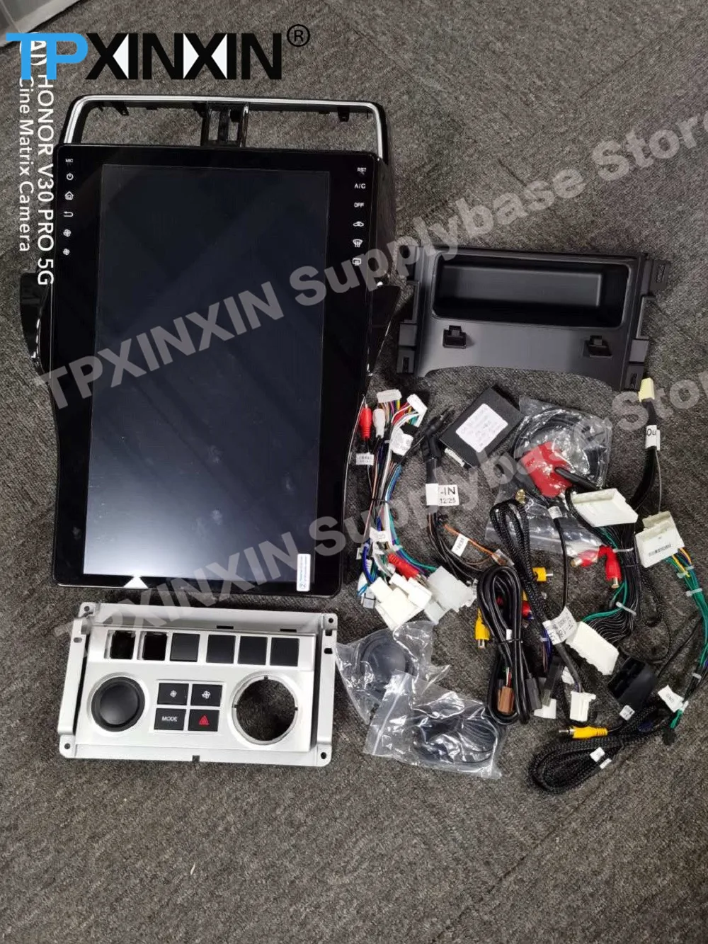 Android 13 For Toyota Land Cruiser Prado 150 2018 2019 Qualcomm Car Radio Stereo Screen GPS Player Record Autostereo Head Unit