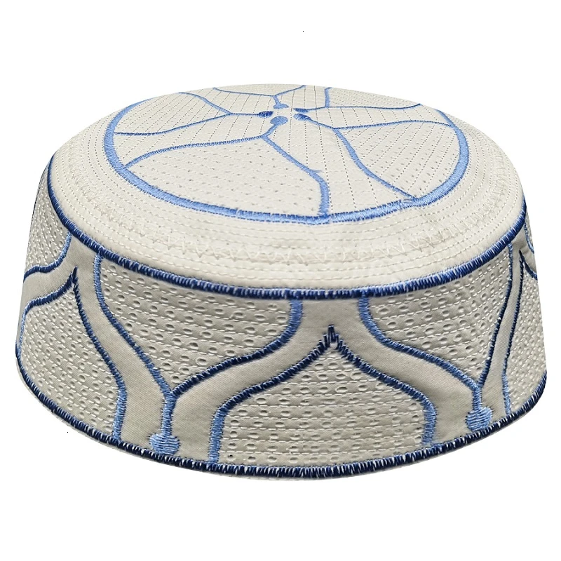 Saudi Arabia Men Muslim Prayer Hat Jewish Kippah Hats Islamic Hats Bonnet Musulman Kippot Turban Caps Yarmulke