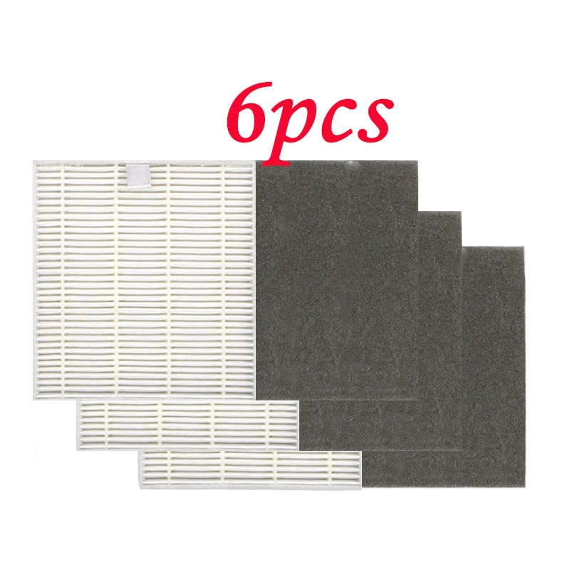 หุ่นยนต์เครื่องดูดฝุ่น HEPA แปรงด้านข้าง mop สําหรับ ilife V8 V8s X750 A7 X800 X785 V80 หุ่นยนต์เครื่องดูดฝุ่นอุปกรณ์เสริม