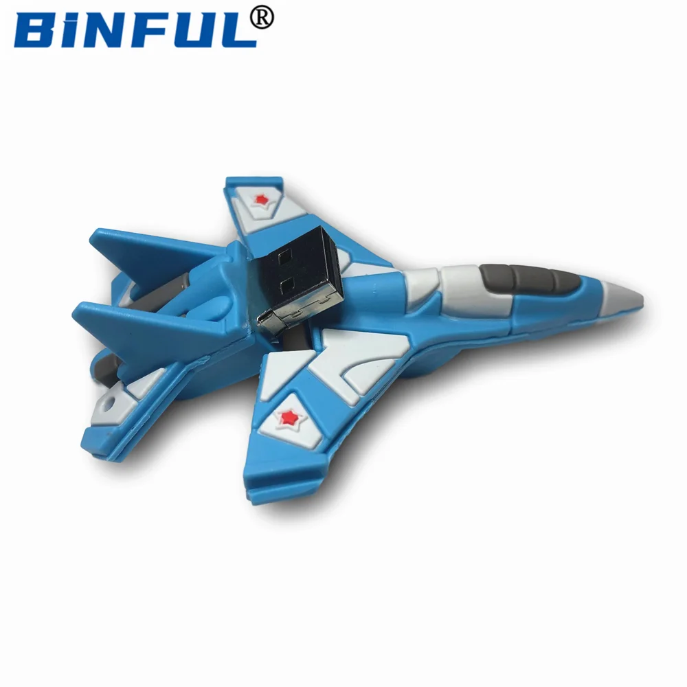 BINFUL Aircraft Usb Flash Drive Plane Pendrive 256GB 4G 8GB 16GB 32G 64GB128GB USB Flash Drive Memory Stick U-Disk Flash Storage