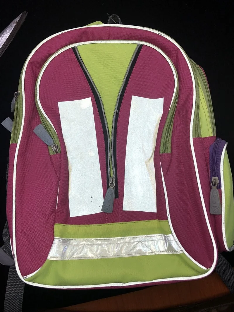 Polyester Grey Silver Reflective Strip Sticker Raincoats Backpacks Night Warning Adhesive Reflector Tape