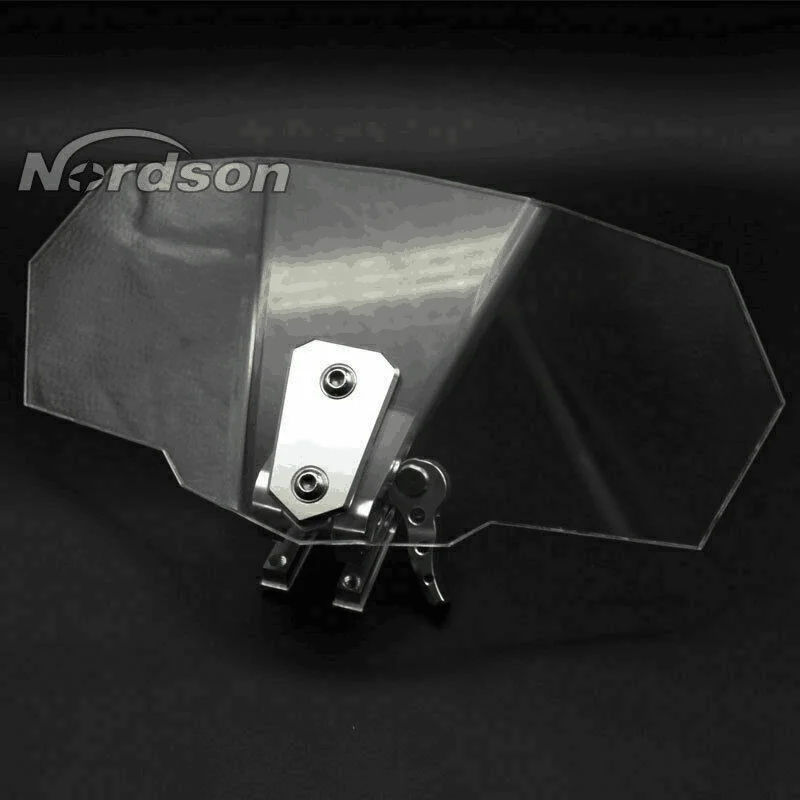 

For Transparent Motorcycle Universal Windshield Clip High-quality Professional Heightened Windshield Wind Deflector