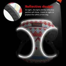 Reflective Nylon Dog Cat Harness Vest #2