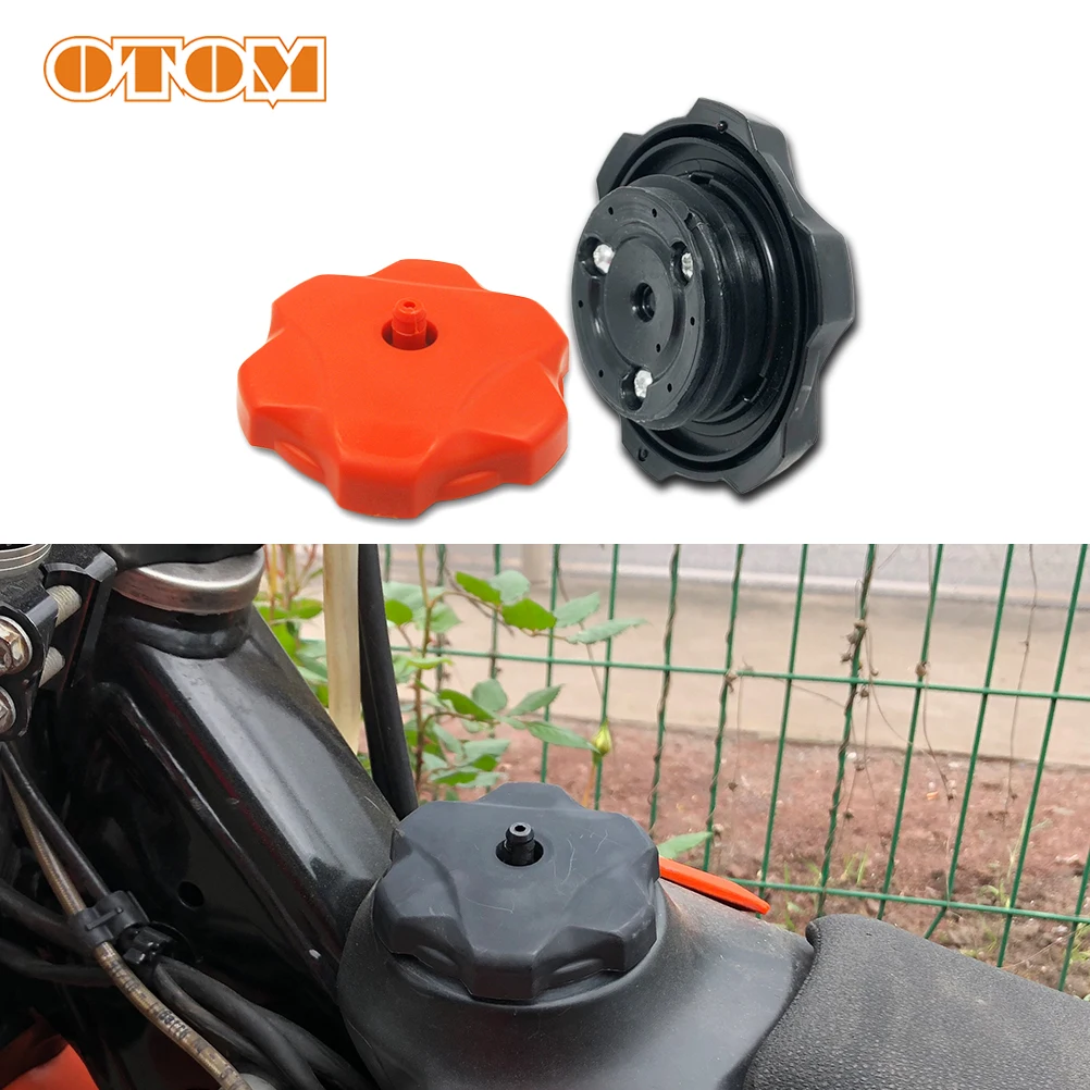 OTOM Motocross Tank Cell Cap Plastic Fuel Lid Oil Filler Engine Box Cover For KTM SX SXF XC 125 150 250 300 350 450 Motorcycle