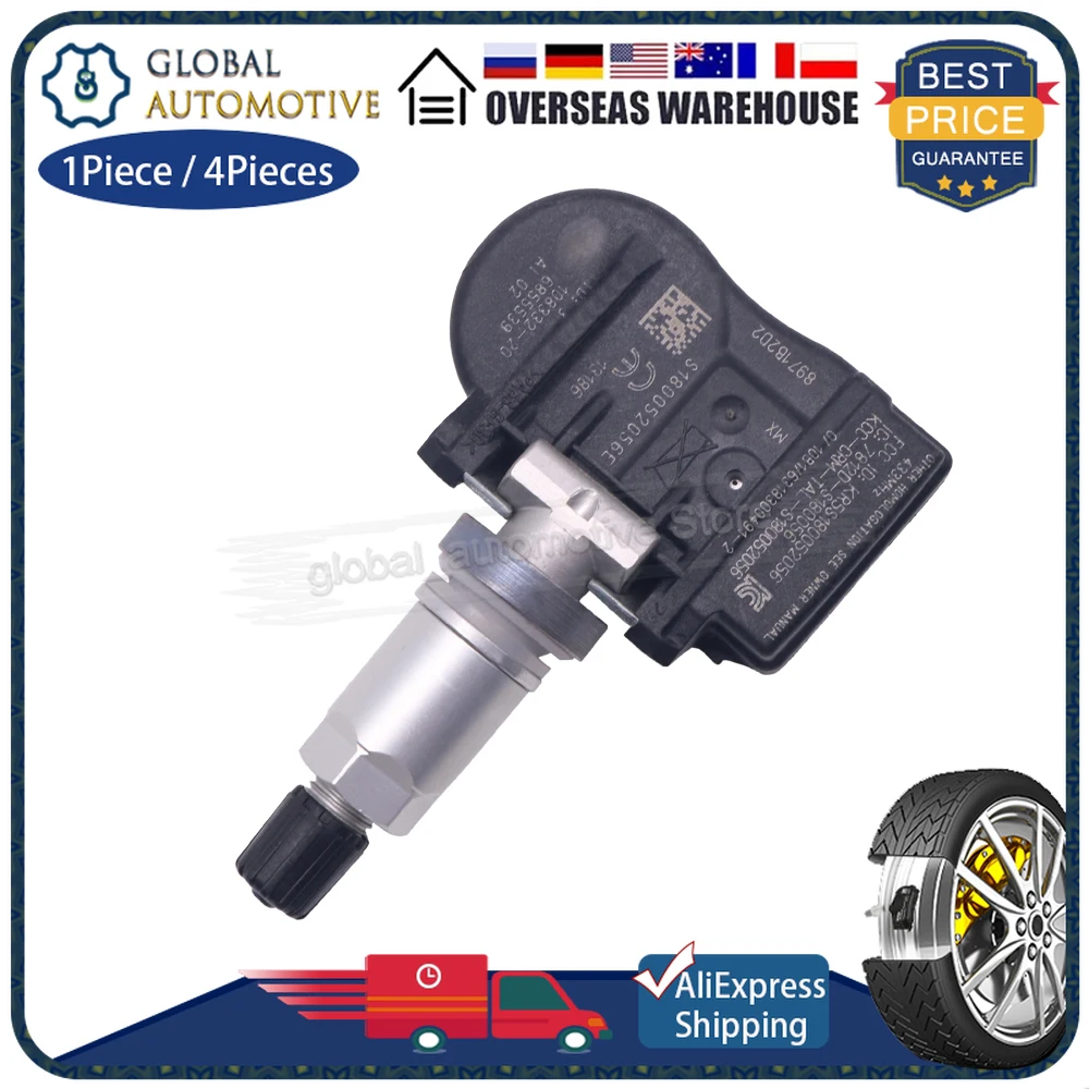 433Mhz TPMS Tire Pressure Sensor 36106856209 36106881890 6855539 FOR BMW 1-Series F21 3-Series F30 F31 F34 2012-2020 TPMS