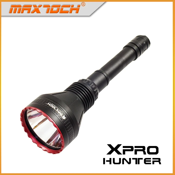 MAXTOCH Hunter X Pro 1600M + odległość wiązki, głowica 78mm, xpro Osram biała wiązka LED, latarka miotająca