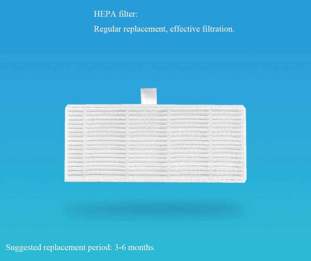 Pantalla de filtro de accesorios de alta calidad 100% para robot aspirador viomi S9