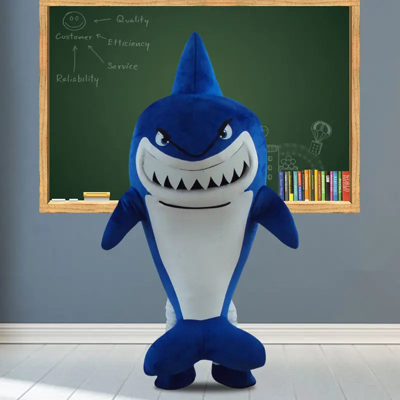 [TML] คอสเพลย์ Shark Mascot เครื่องแต่งกายการ์ตูนเครื่องแต่งกายโฆษณาเครื่องแต่งกายเครื่องแต่งกาย Carnival