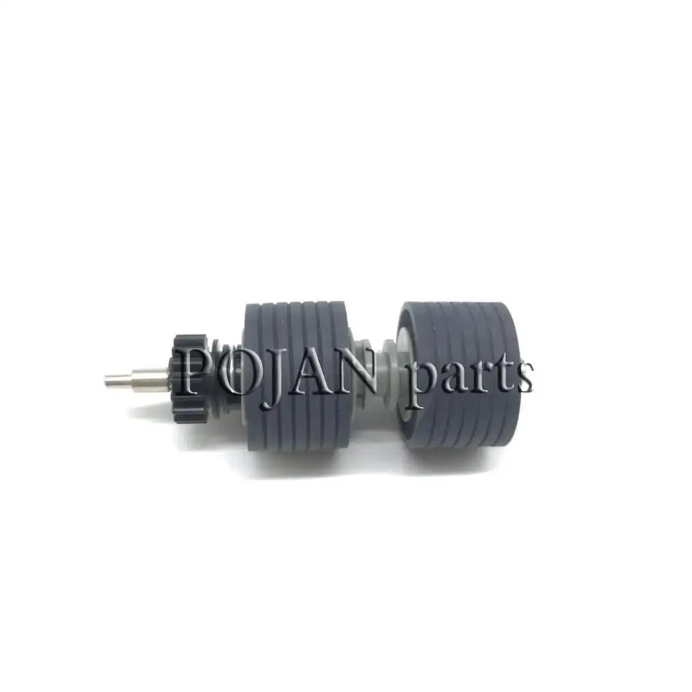 1 set X PA03575-K011 PA03575-K012 PA03575-K013 Rullo di prelievo Rullo di freno Separatore Rullo di gomma per pneumatici per Fujits fi-6400 fi-6800