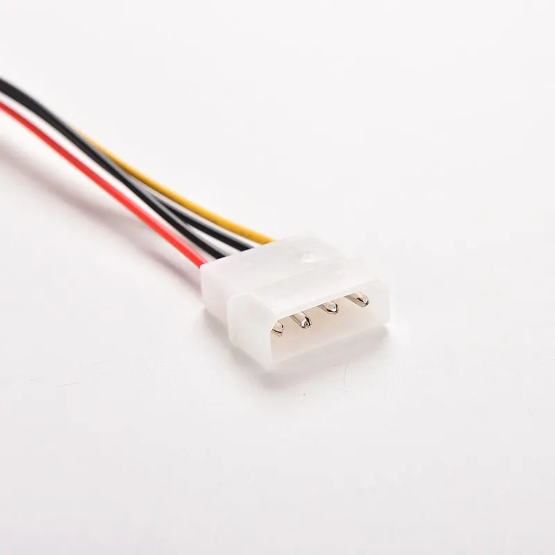 1 unidad de 4 pines IDE a 15 pines SATA IDE a Serial ATA Cable adaptador de corriente para disco duro SATA