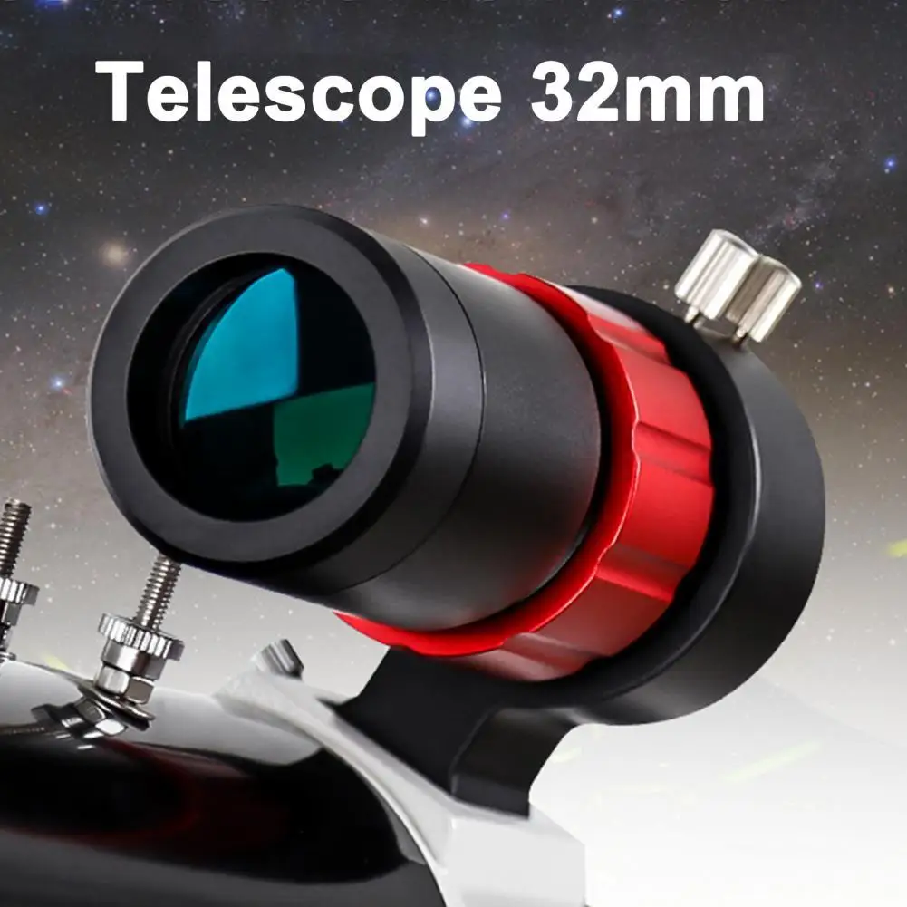 

32mm Guiding Telescope Multi-Layer Adjustable 360 Degrees Rotating Lightweight Durable Guide Scope with Bracket for Astronomical