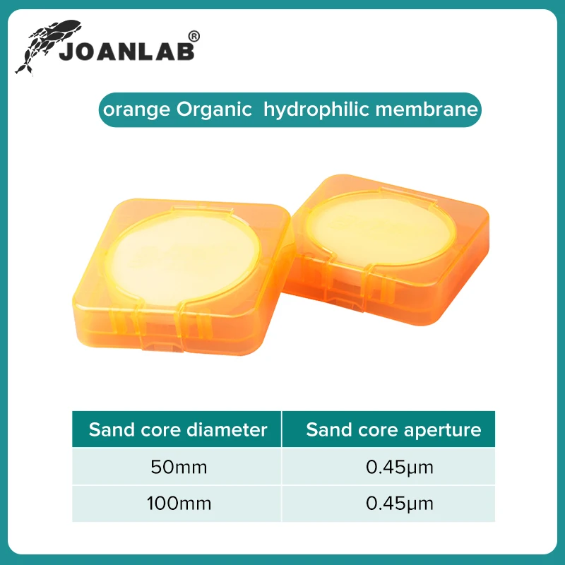 Membrana de filtro de laboratorio JOANLAB, filtro de membrana de microfiltración de agua microporosa, diámetro de membrana de microfiltración