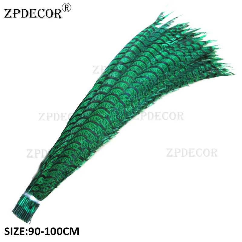 Factory Direct Sale 90-100CM 36-40 Inch ZEBRA Pheasant Feathers