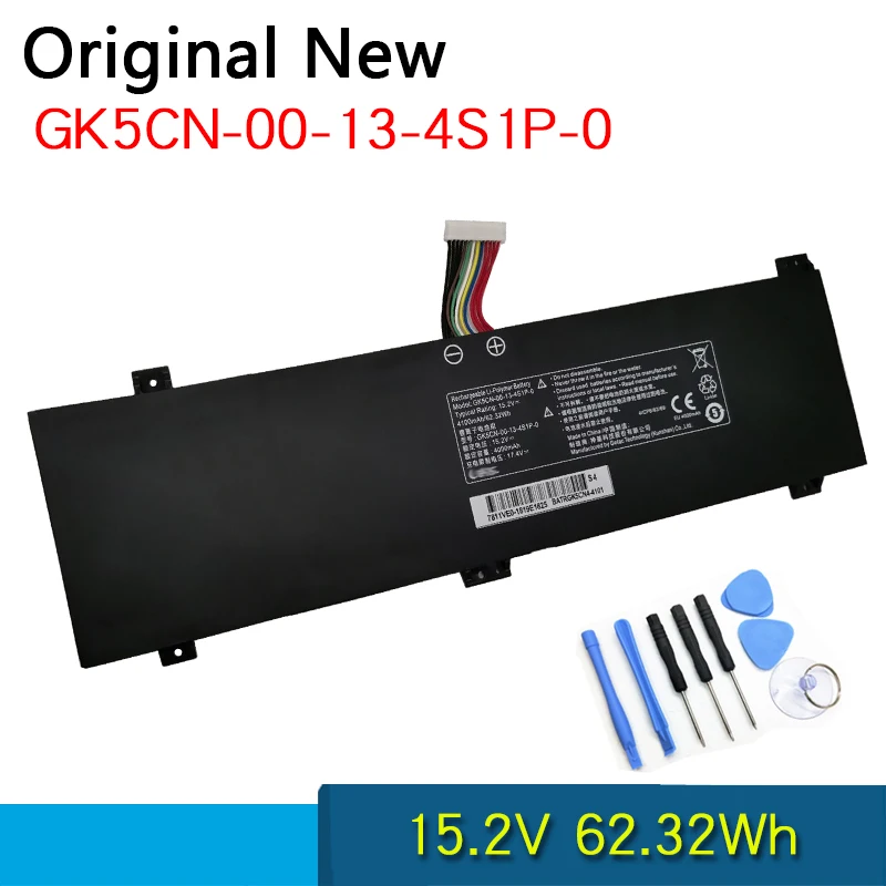 Bateria Original GK5CN-00-13-4S1P-0 Para MECHREVO X8Ti x9ti Z2 MACHENIKE T90 T90-T3p F117-B Para GK5CN Para Hasee TONGFANG Z7M-K