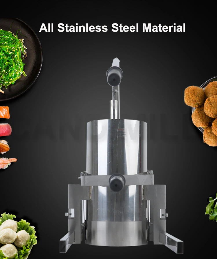 كانديميل كرات اللحم ماكينة صناعة ألواح الأسطح الصغيرة اليد الصحافة اللحوم الكرة صانع جعل لحم الخنزير الخضروات الكرة آلة