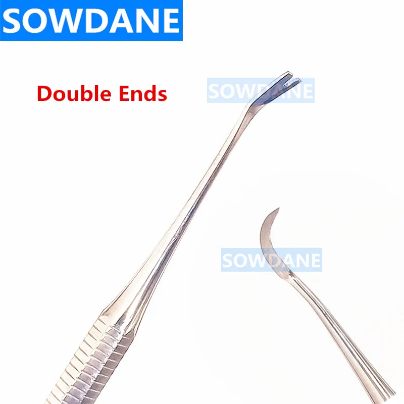 Dental Orthodontic Ligature Director with Scaler Dental Tooth Cleaning Tool Stainless Steel Dental Instrument