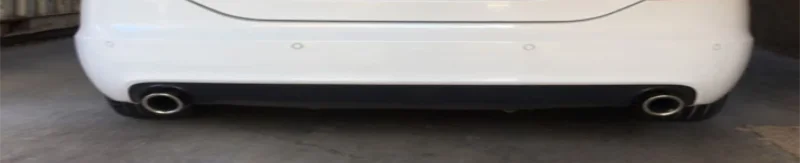 كاتم الصوت تلميح أنبوب السيارة أجزاء العادم اكسسوارات لأودي A6 C6 4f أفانت Allroad سيدان 2004 2006 2008 2009 2010 تصفيف السيارة #5