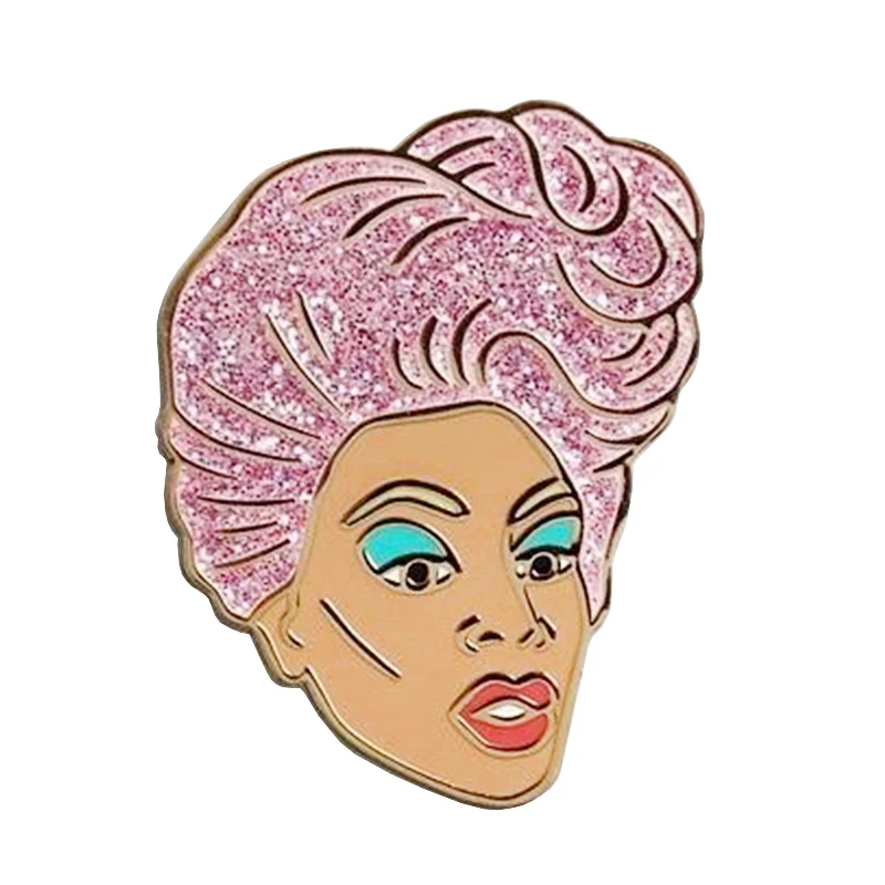 Insignia de Rupaul Drag Race broche, gran figura de TV, decoración, amor a ti mismo y mantente flexible