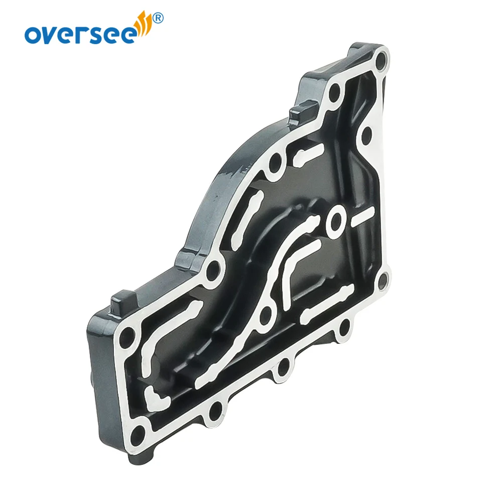 63V-41113-00 Cylinder Outer Cover and Gasket 63V-41112-A0 For Yamaha Outboard Motor 2T 9.9HP 15HP Exhaust Cover