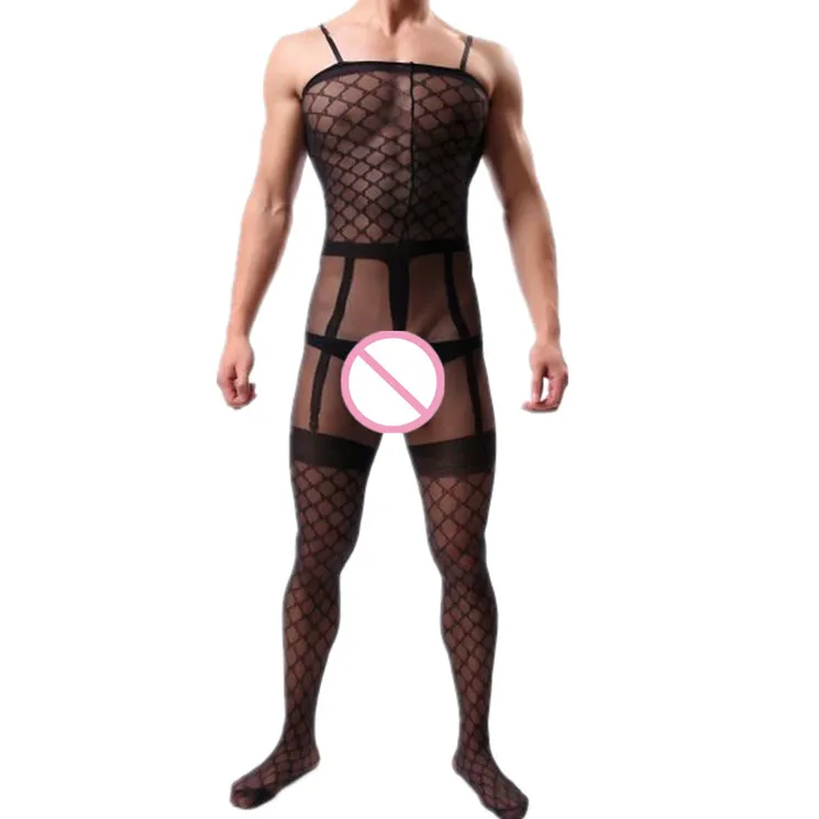 مثير شبكة صيد السمك صدريات للرجال المثليين انظر من خلال فتح المنشعب تيدي لينجير الملابس المثيرة المثيرة المثيرة الجنس الجنس الكبار يمزح الم...