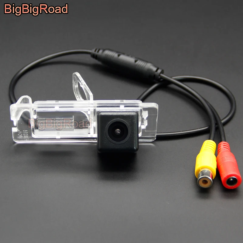 BigBigRoad Vehicle Wireless Rear View Parking Camera HD Color Image Waterproof For Renault Laguna 2 3 2007-2017 Master 2010-2015