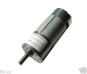1pcs 60W 40KGfcm 12V 100RPM DC geared motor High torque Metal Gear motor 550