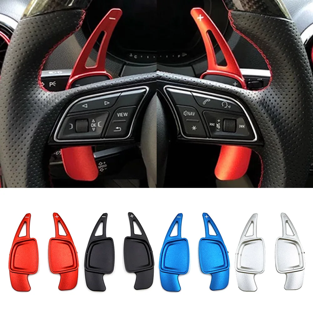 

Aluminum Car Steering Wheel Shift Paddle Shifter Extension For Audi A6 C8 A7 4KA A8 S4 S5 2020