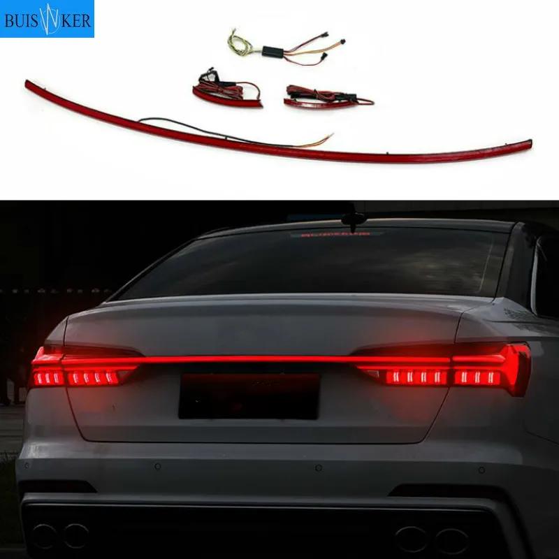 

Car Styling case for Audi A6L A6 2019 2020 taillights Audi A6 Tatilights LED Tail Light LED Rear Lamp Certa taillight Automobile