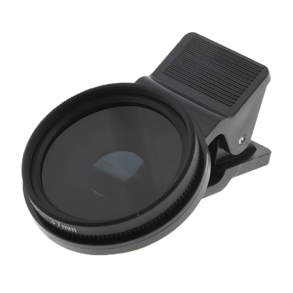 37mm CPL Lens Filter Circular Polarizing Lens Filter Compatible for Cellphone Circular Polarized Lens