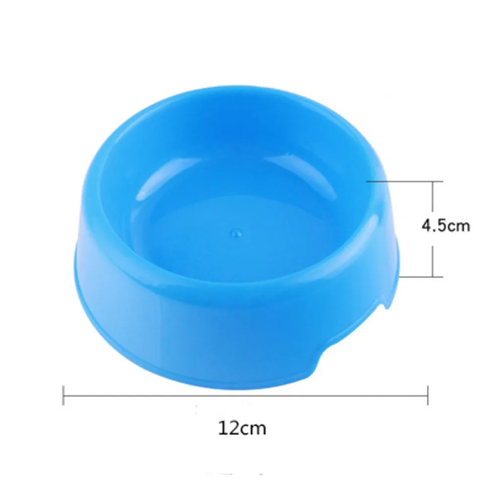 Pet Supplies General Feeding Bowls for Cats and DogsPlastic BowlsPet BowlsDog BowlsMacaron Round Single Bowl