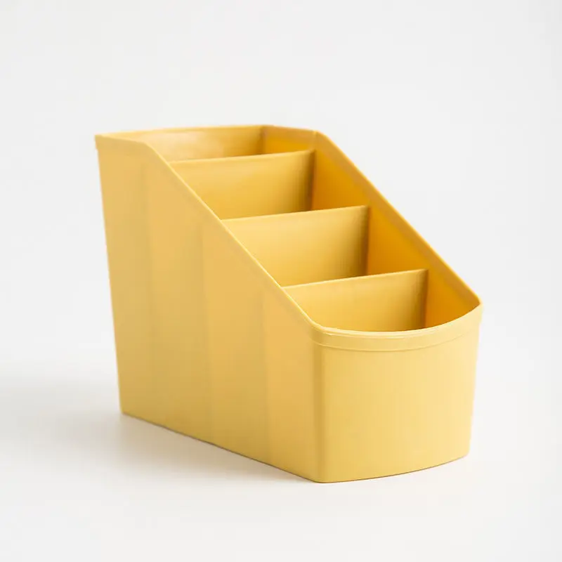 Remote Control Miscellaneous Items Sorting Plastic Lattice Desktop Student Stationery Rack Storage Box Cosmetic Storage Box