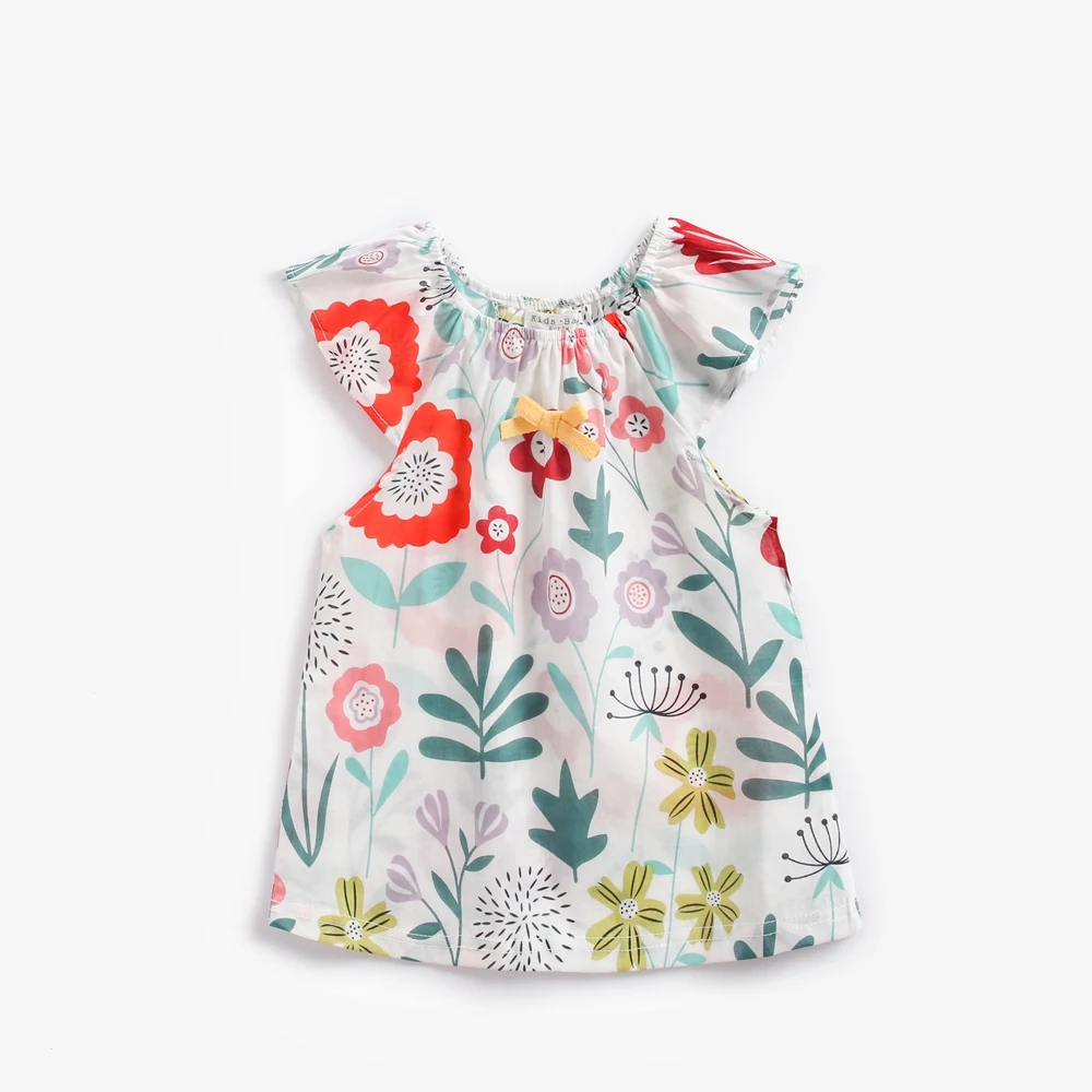 Sanlutoz Newborn Baby Girl Clothing Set Cotton Summer Baby Clothes Flower Infant Baby Set Casual