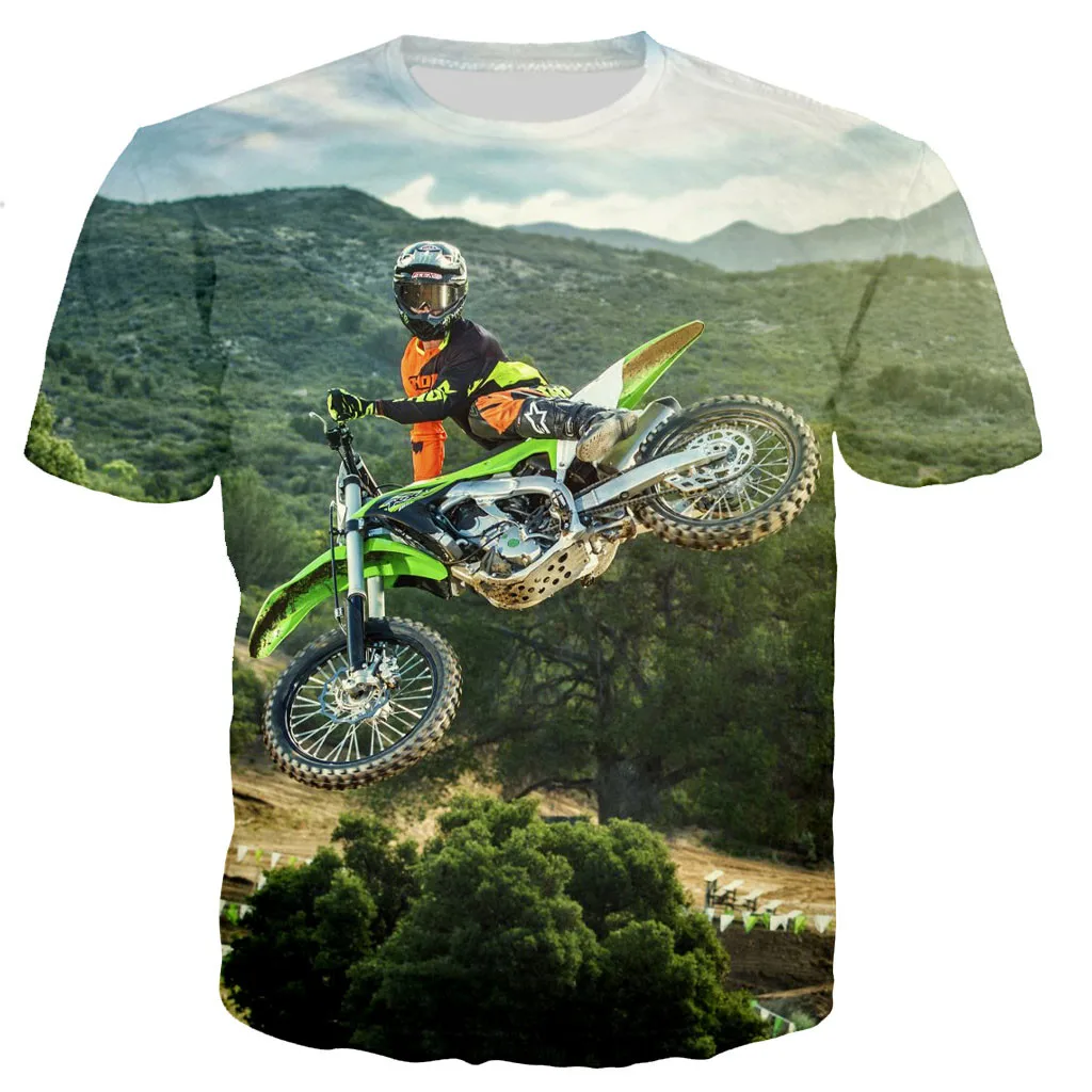 Motorcycle Motocross Men/women New Fashion Cool 3D Printed T-shirts Casual Harajuku Style Tshirt Streetwear Tops Dropshipping