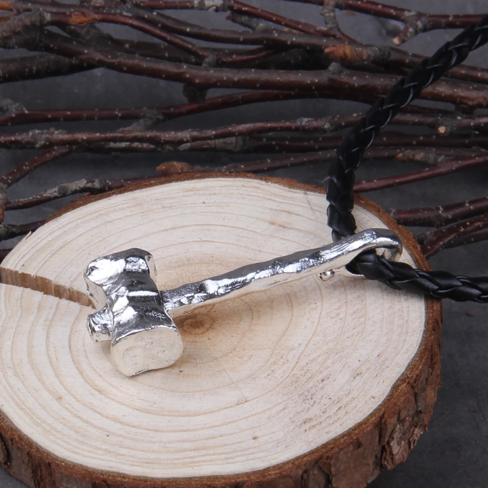dropshipping Men Necklace Scandinavian Viking jewelry Odin 's Symbol of Norse Viking thor hammer Warrior Slavic Norway Valknut